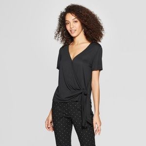 A New Day by Wrap waist top by Target.